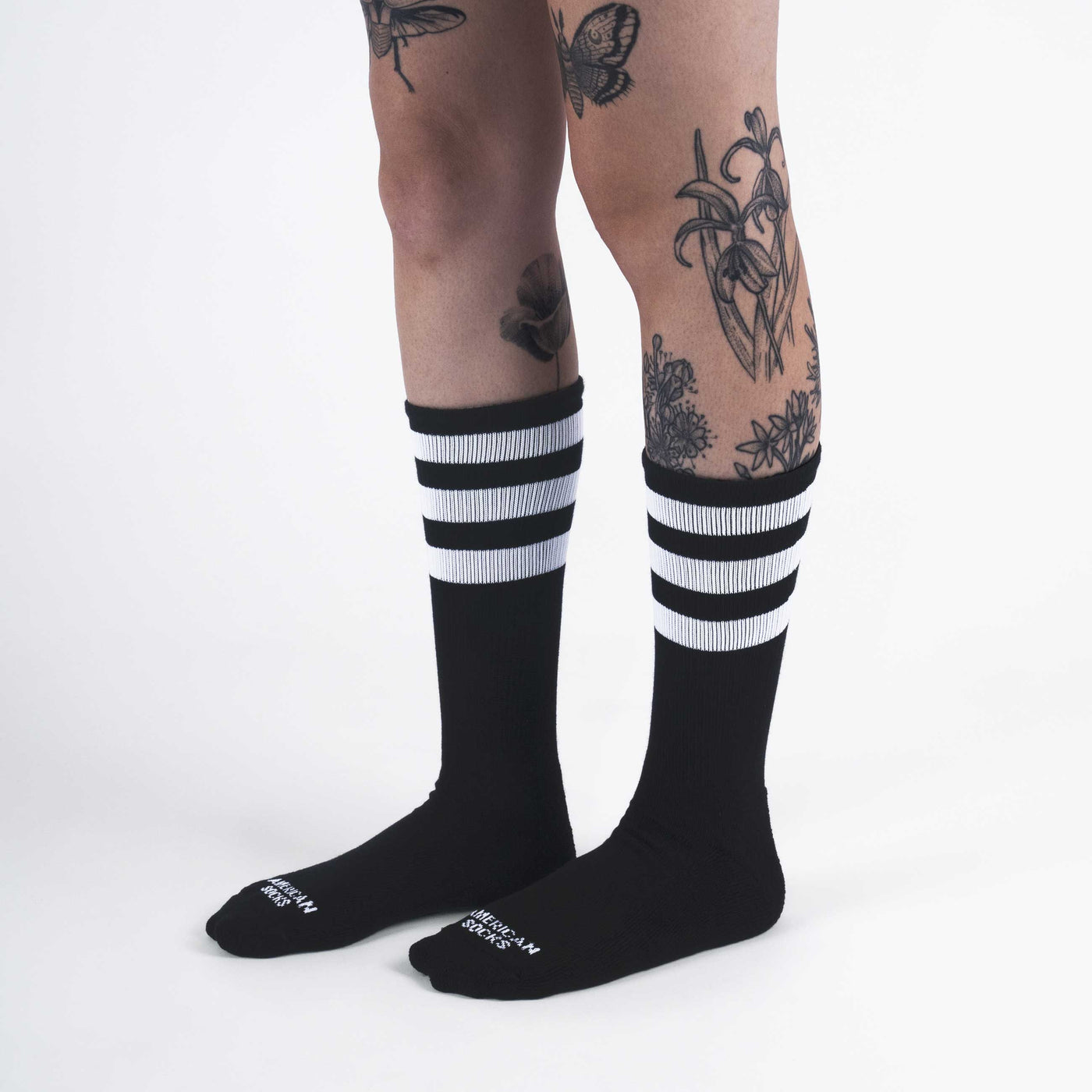 Back in Black II - Mid High - AmericanSocks