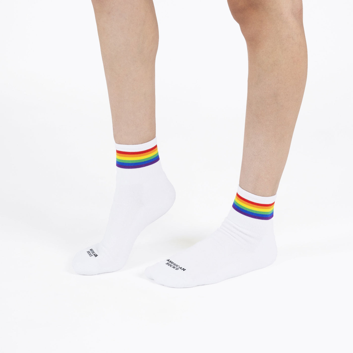 Rainbow Pride - Ankle High - AmericanSocks
