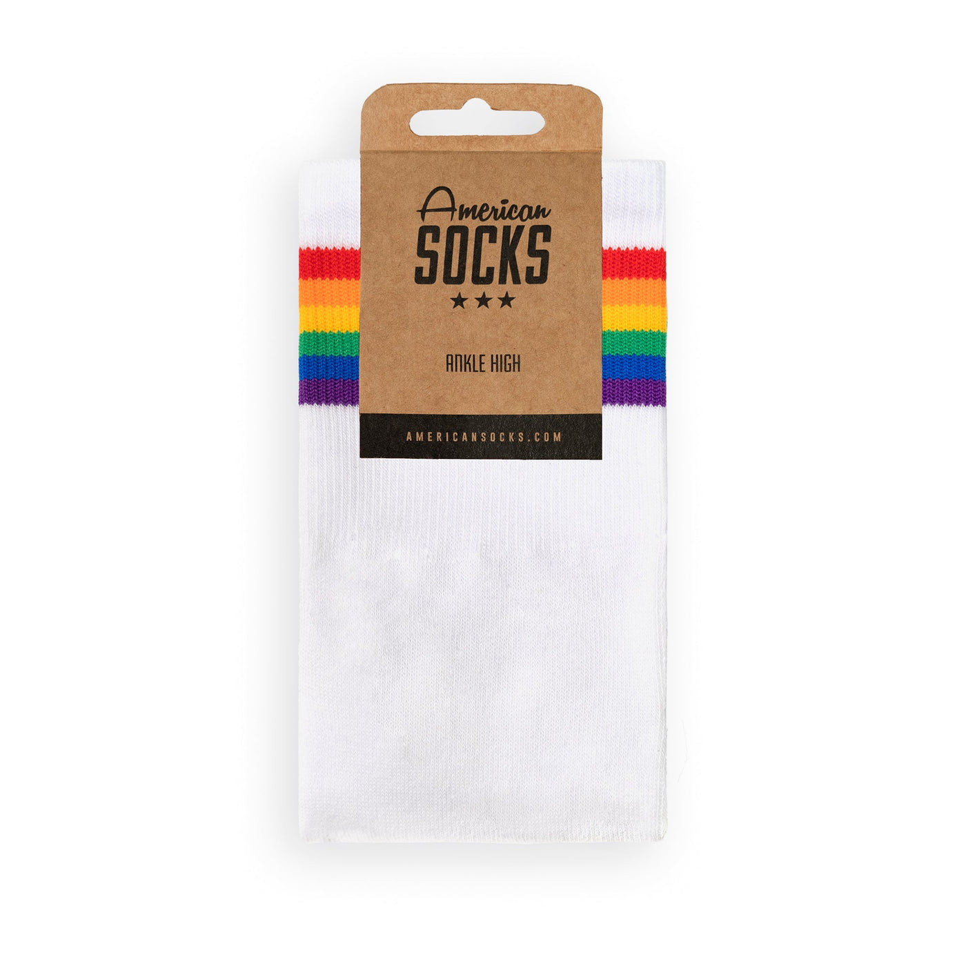 Rainbow Pride - Ankle High - AmericanSocks