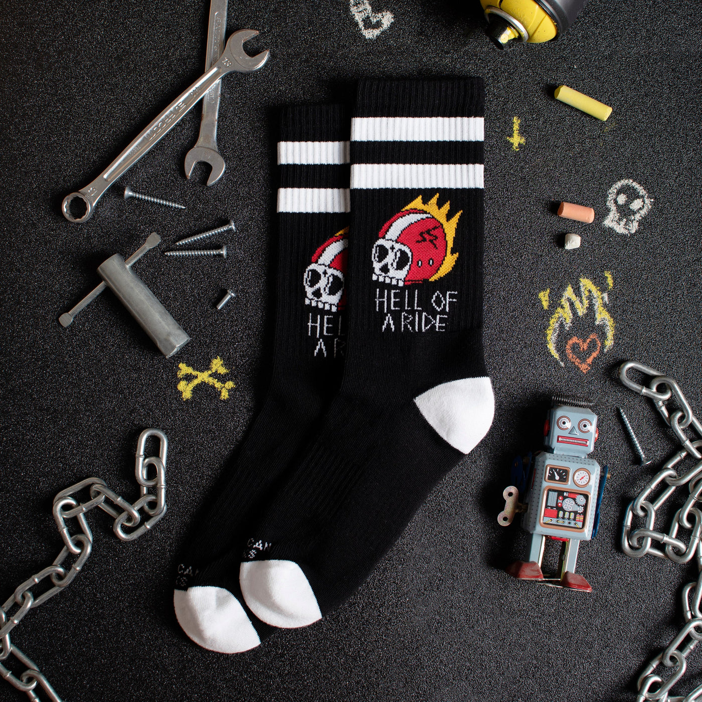 Hell of a Ride - Mid High - AmericanSocks