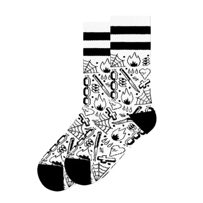 Broken Chain - Mid High - AmericanSocks