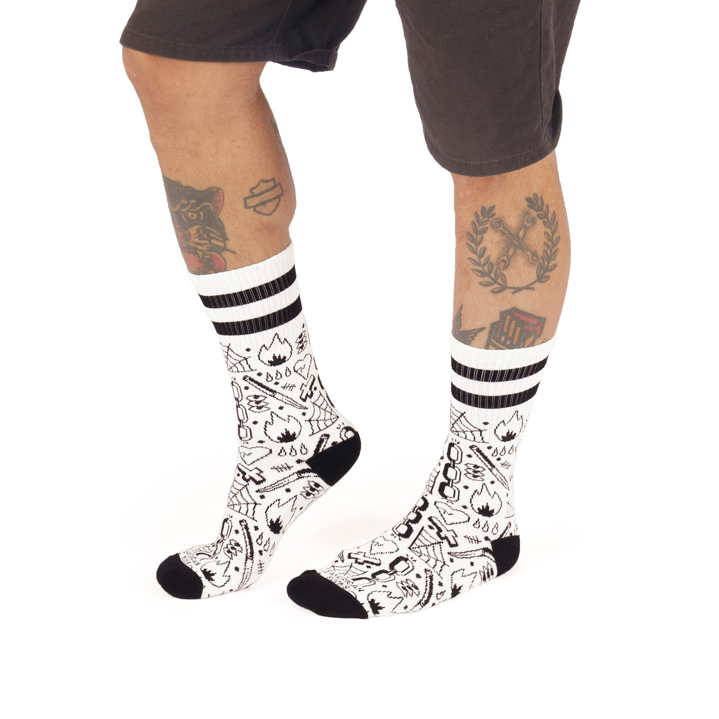 Broken Chain - Mid High - AmericanSocks