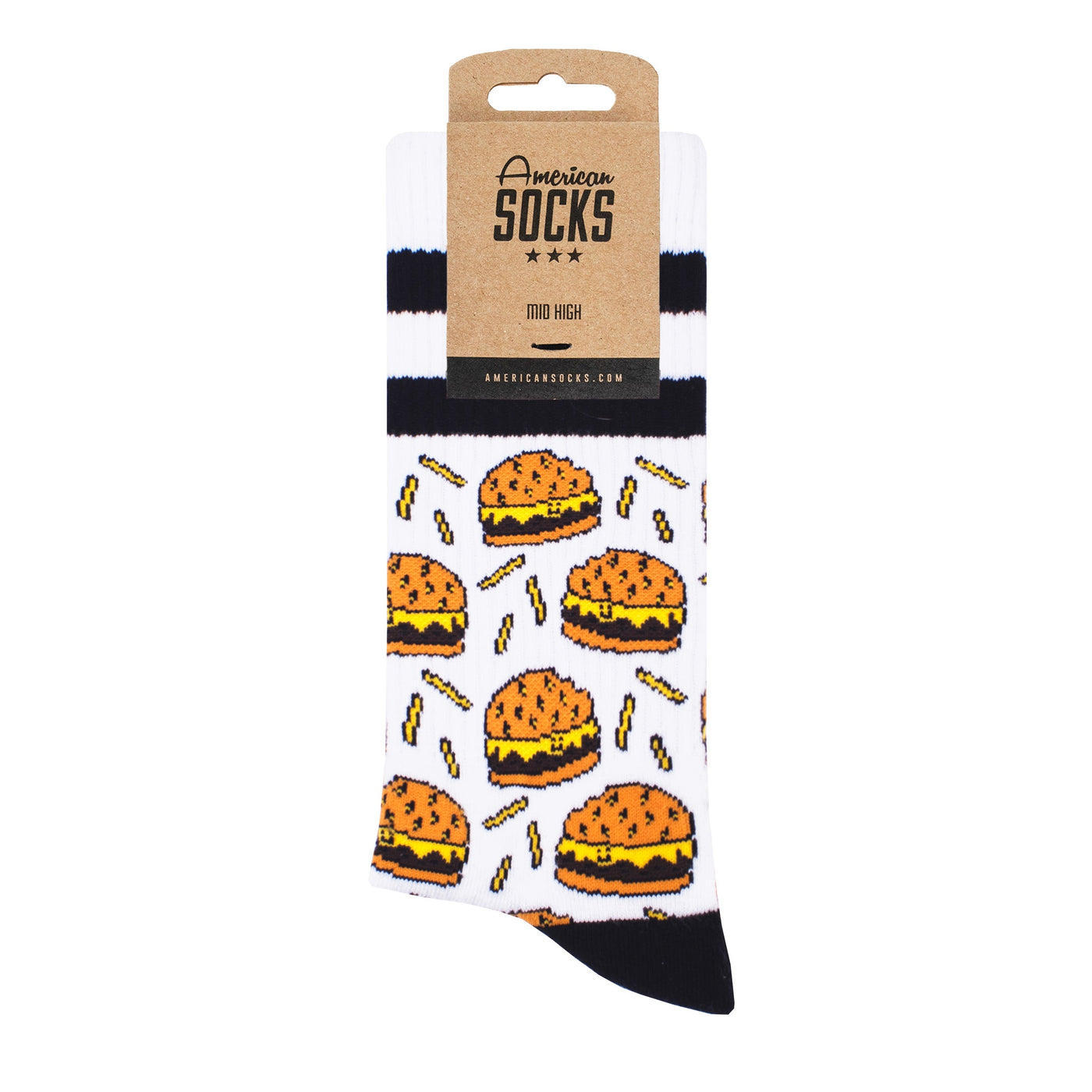 Burger Mania - Mid High - AmericanSocks