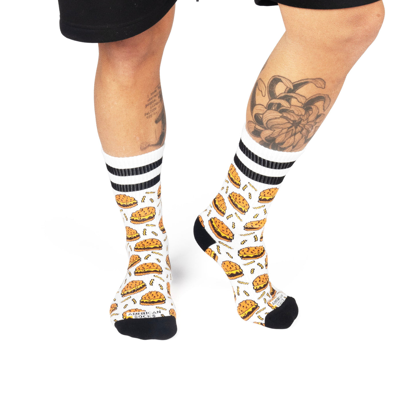 Burger Mania - Mid High - AmericanSocks