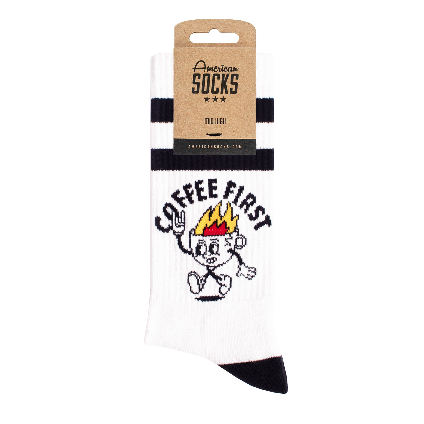 Coffee First - Mid High - AmericanSocks