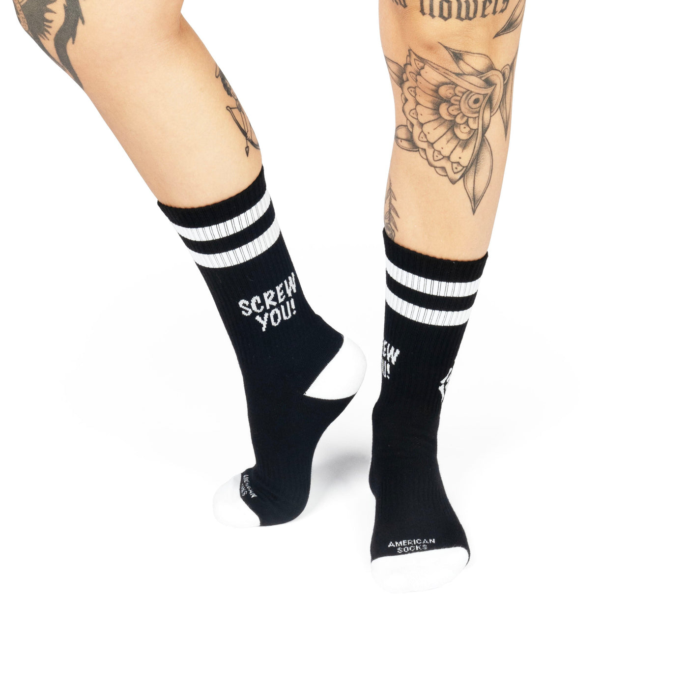 Screw You - Mid High - AmericanSocks