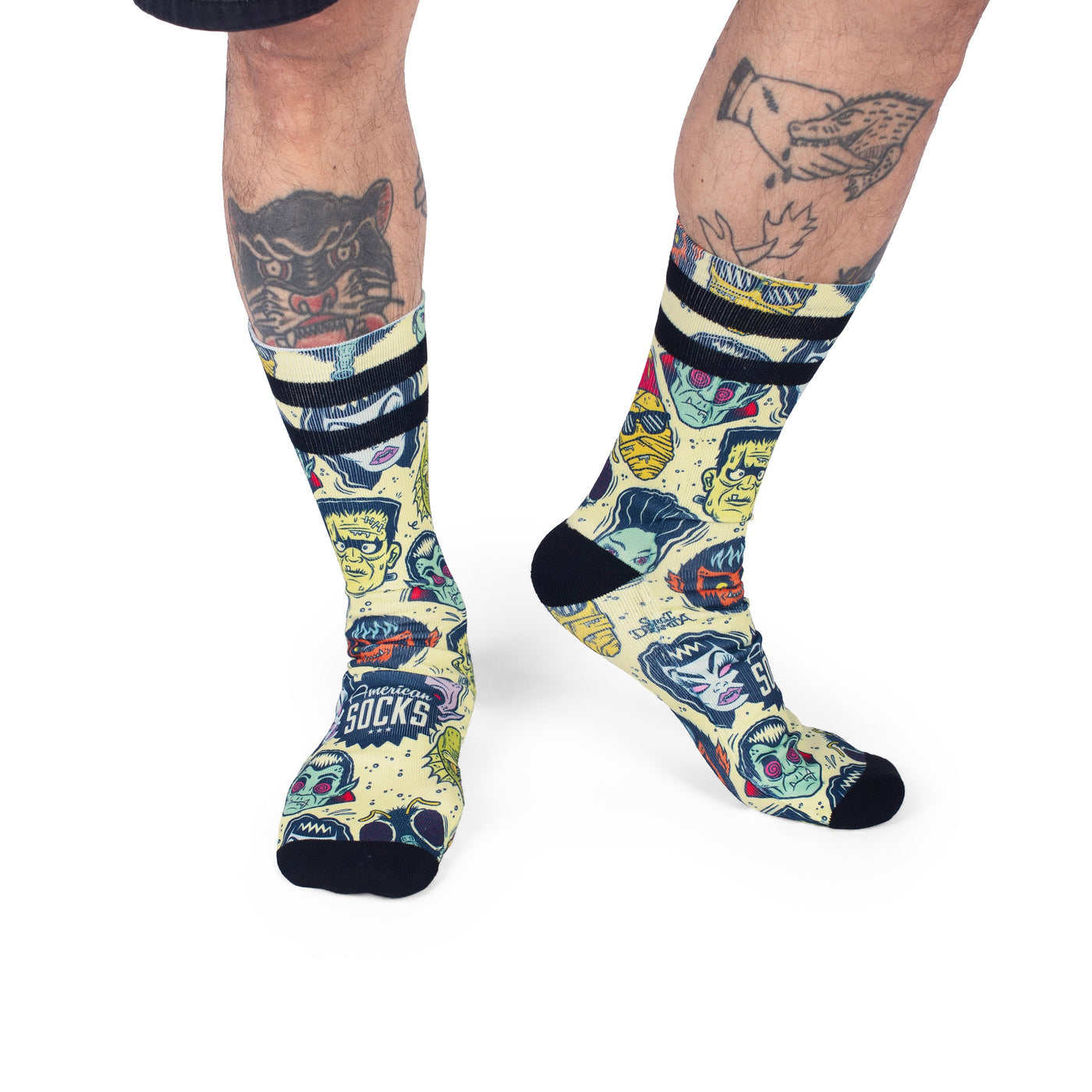 Villains - Mid High - AmericanSocks