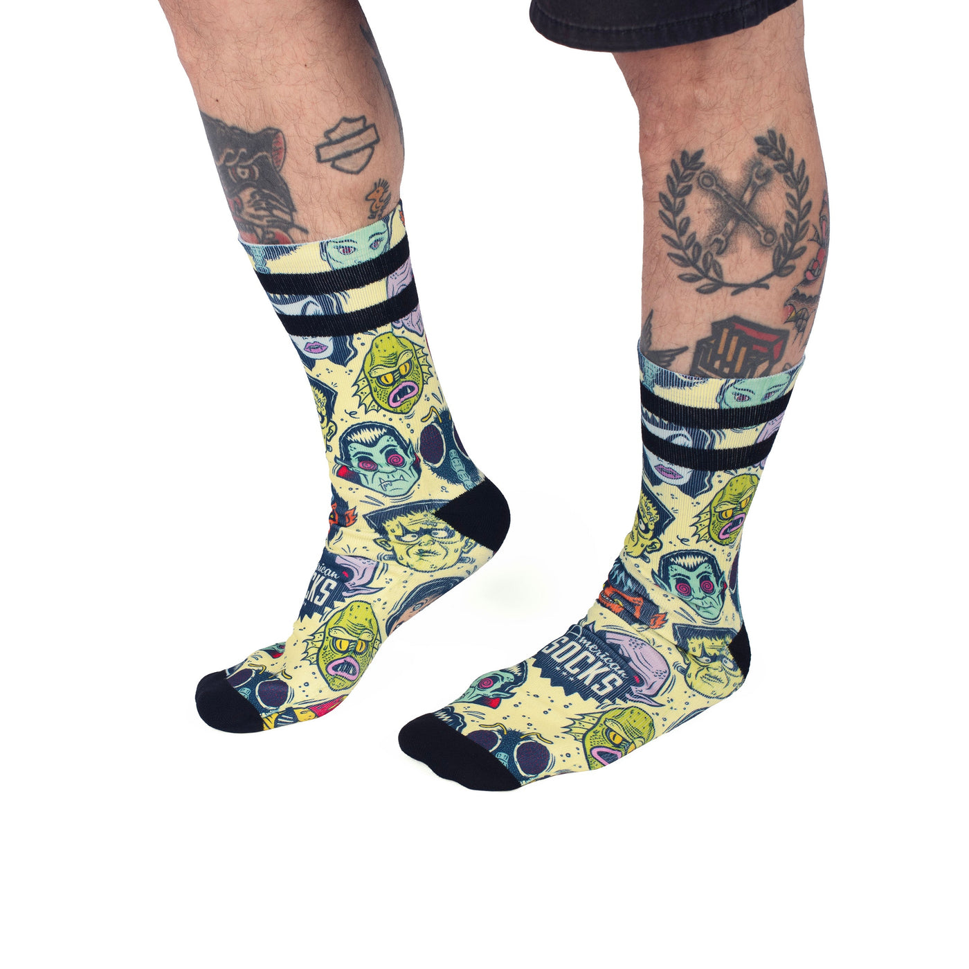 Villains - Mid High - AmericanSocks