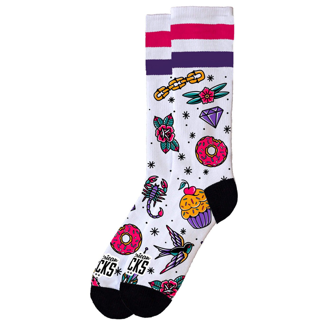 Cupcake - Mid High - AmericanSocks