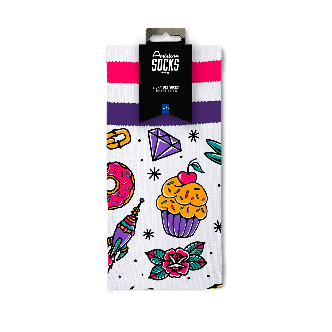 Cupcake - Mid High - AmericanSocks