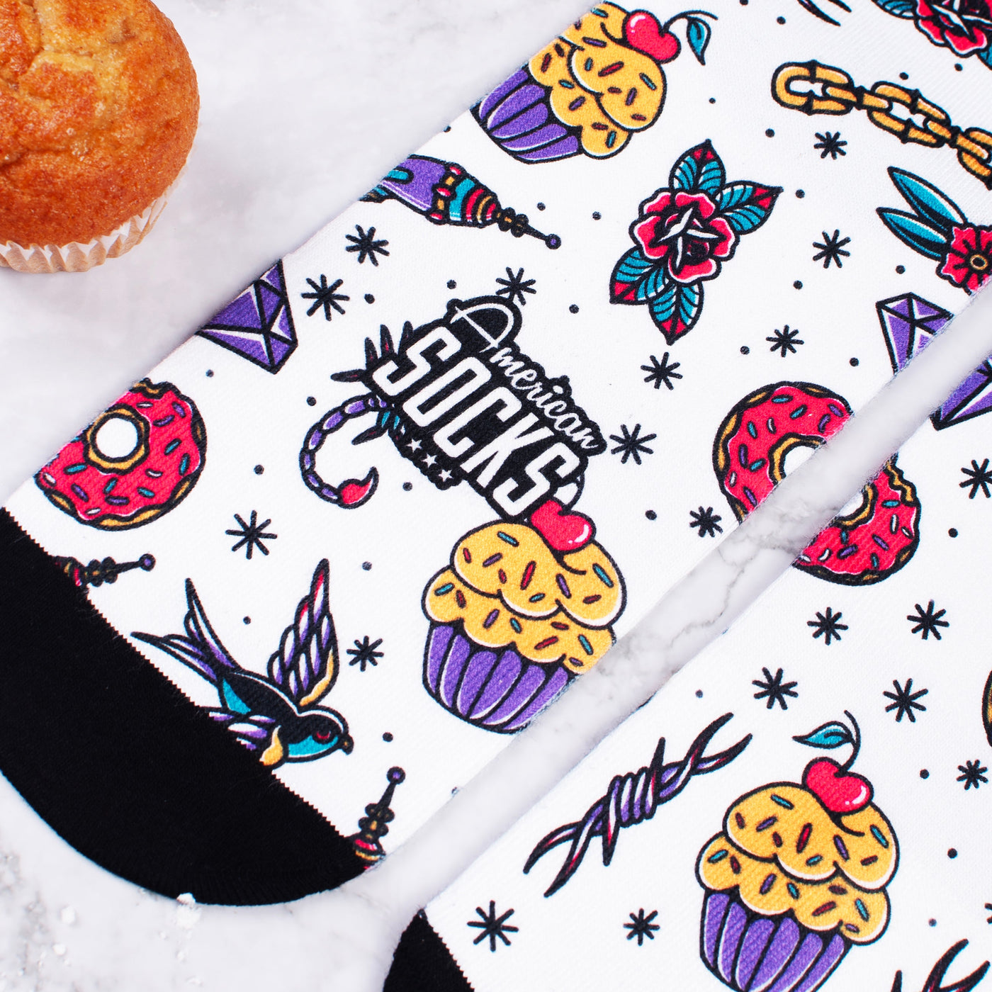 Cupcake - Mid High - AmericanSocks