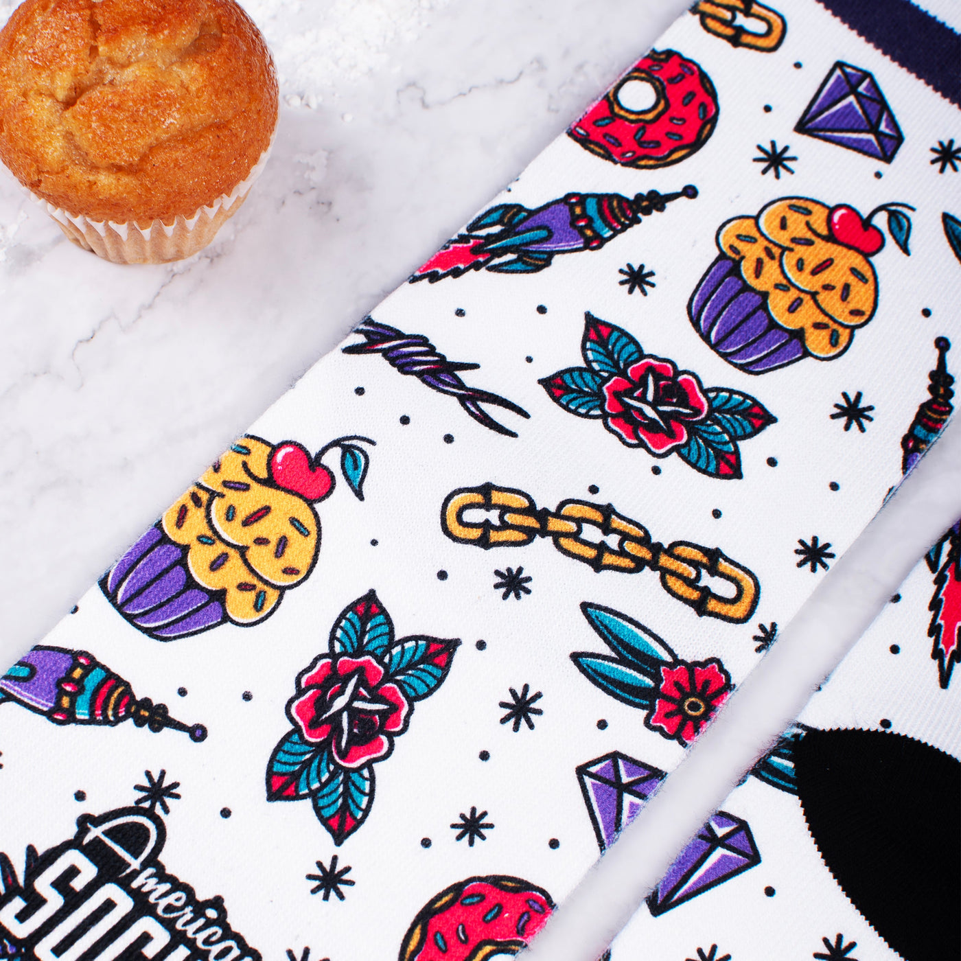 Cupcake - Mid High - AmericanSocks