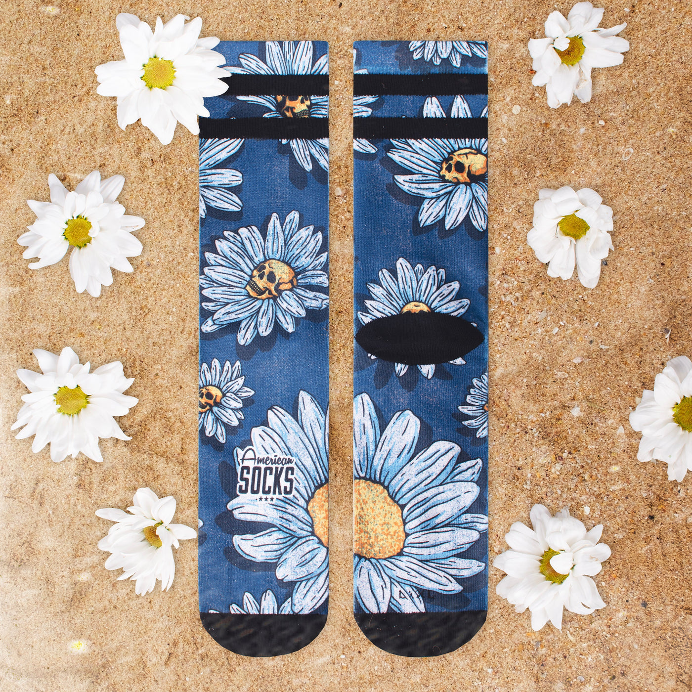 Daisies - Mid High - AmericanSocks
