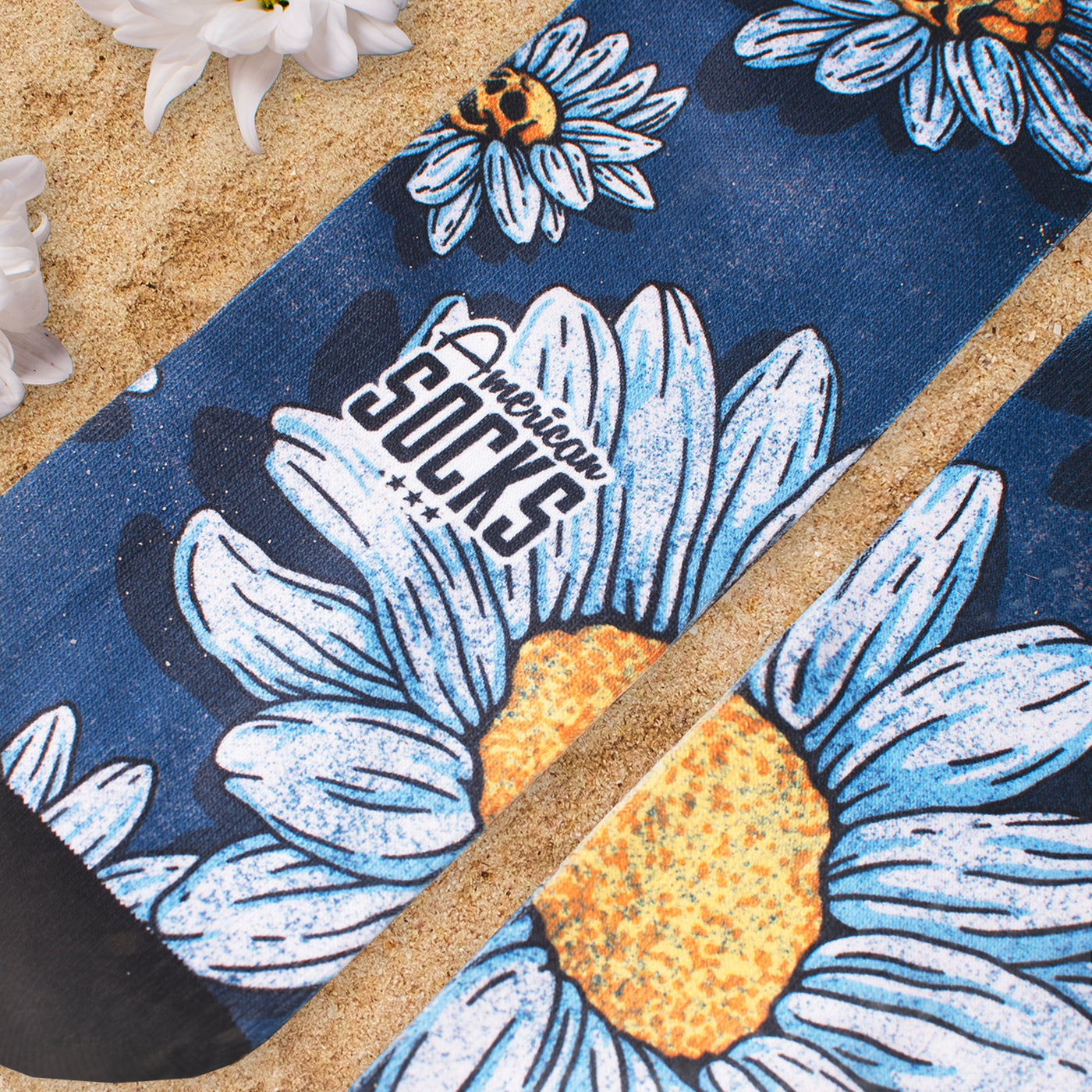 Daisies - Mid High - AmericanSocks