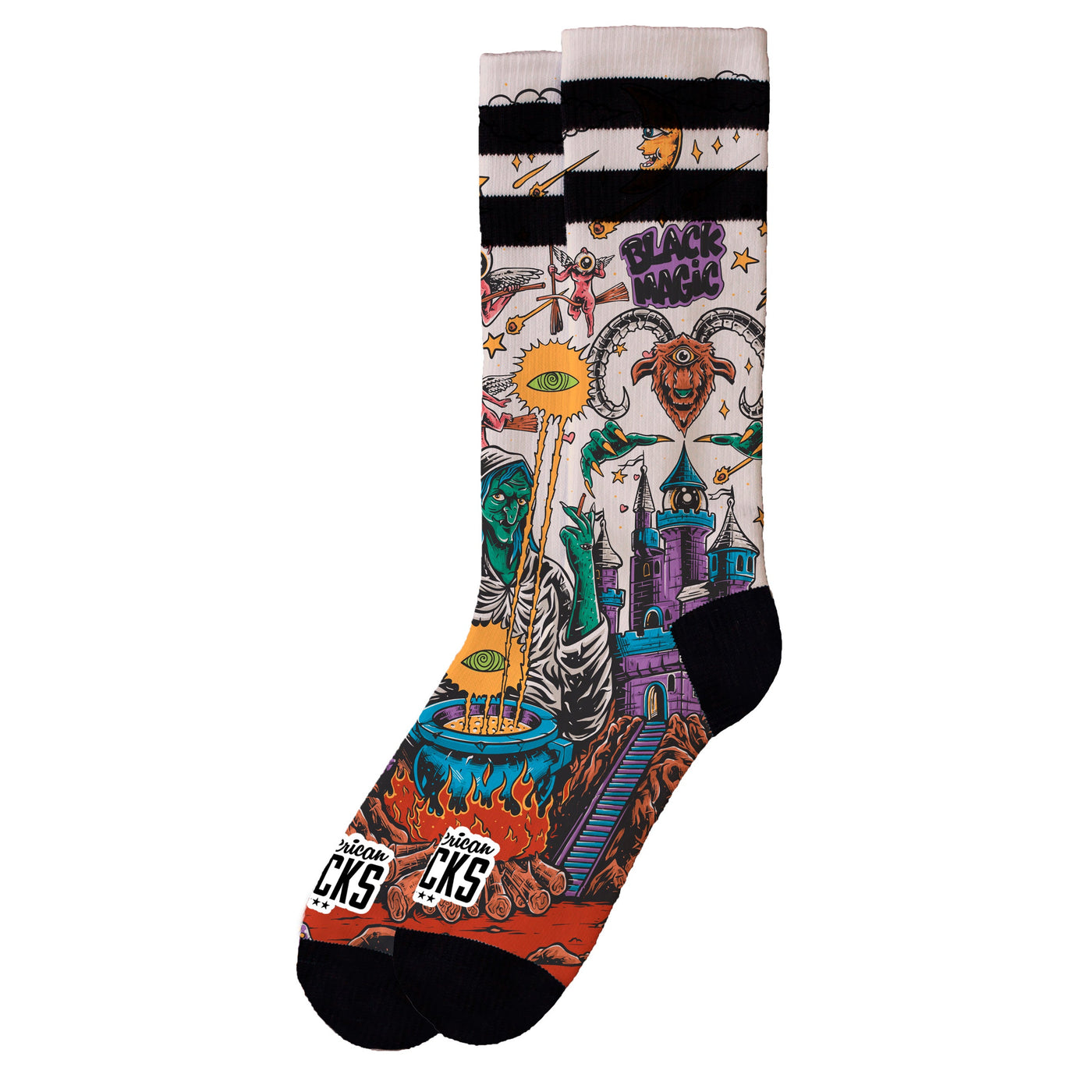 Black Magic - Mid High - AmericanSocks