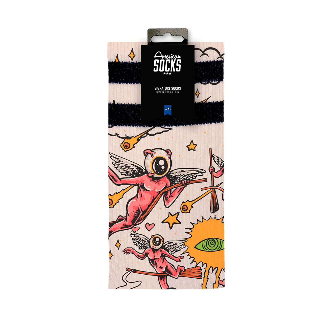 Black Magic - Mid High - AmericanSocks