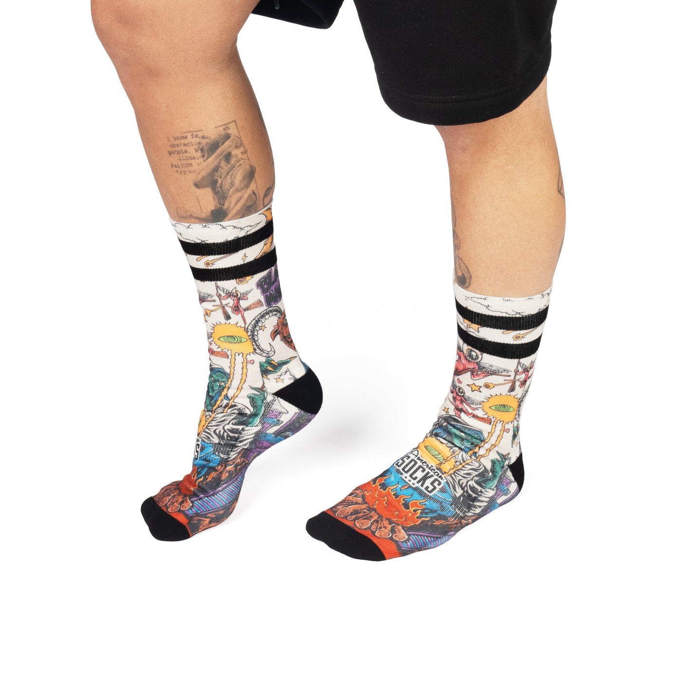 Black Magic - Mid High - AmericanSocks