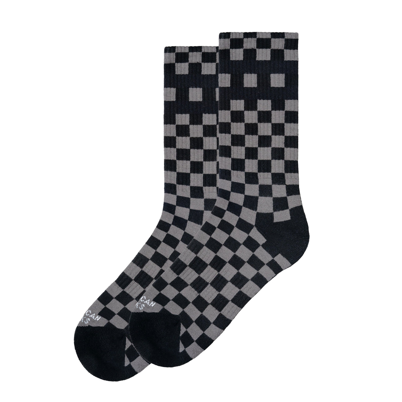 Checkerboard B/G - Mid High - AmericanSocks