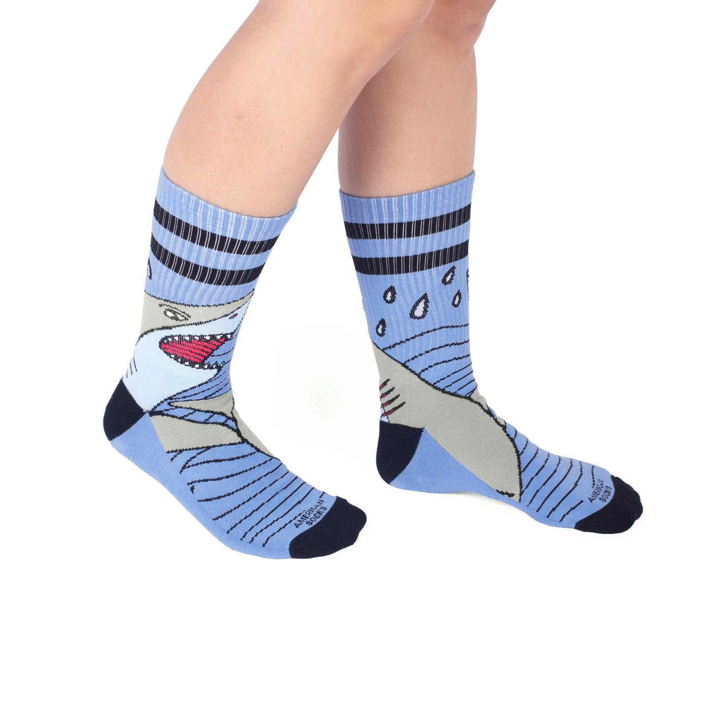 Shark Strike - Mid High - AmericanSocks