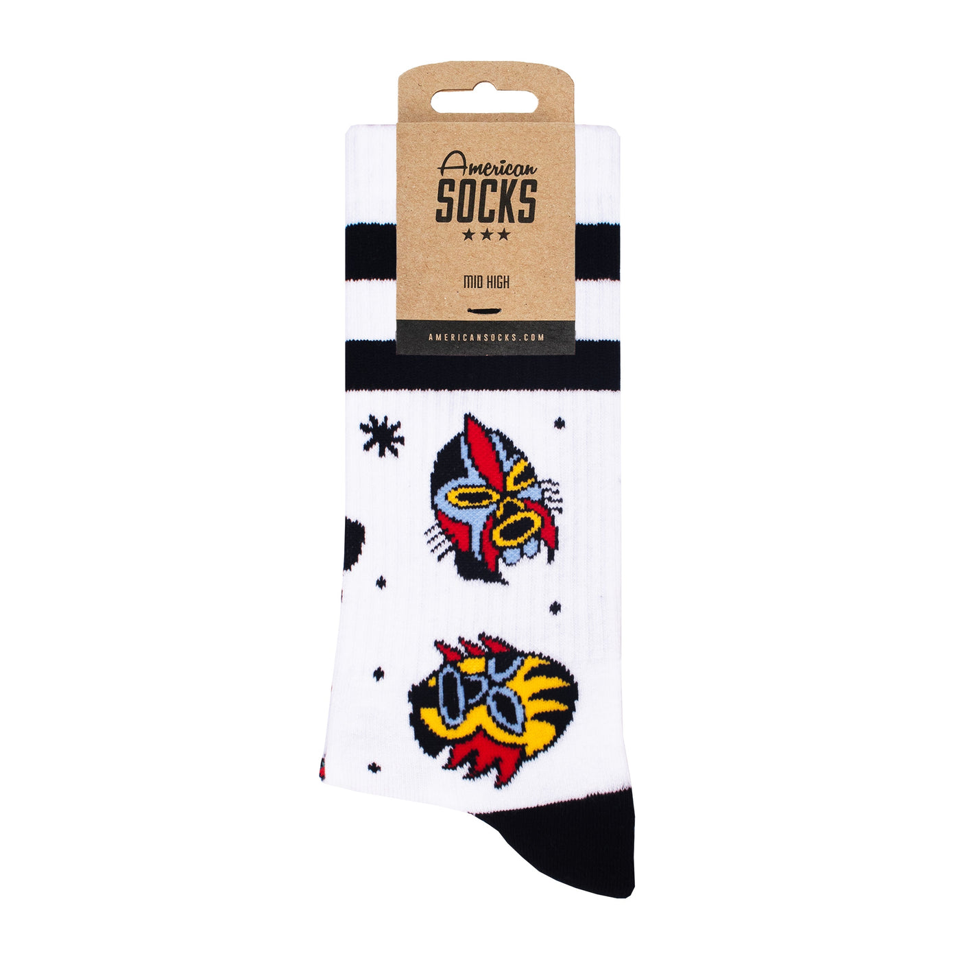 El Luchador - Mid High - AmericanSocks
