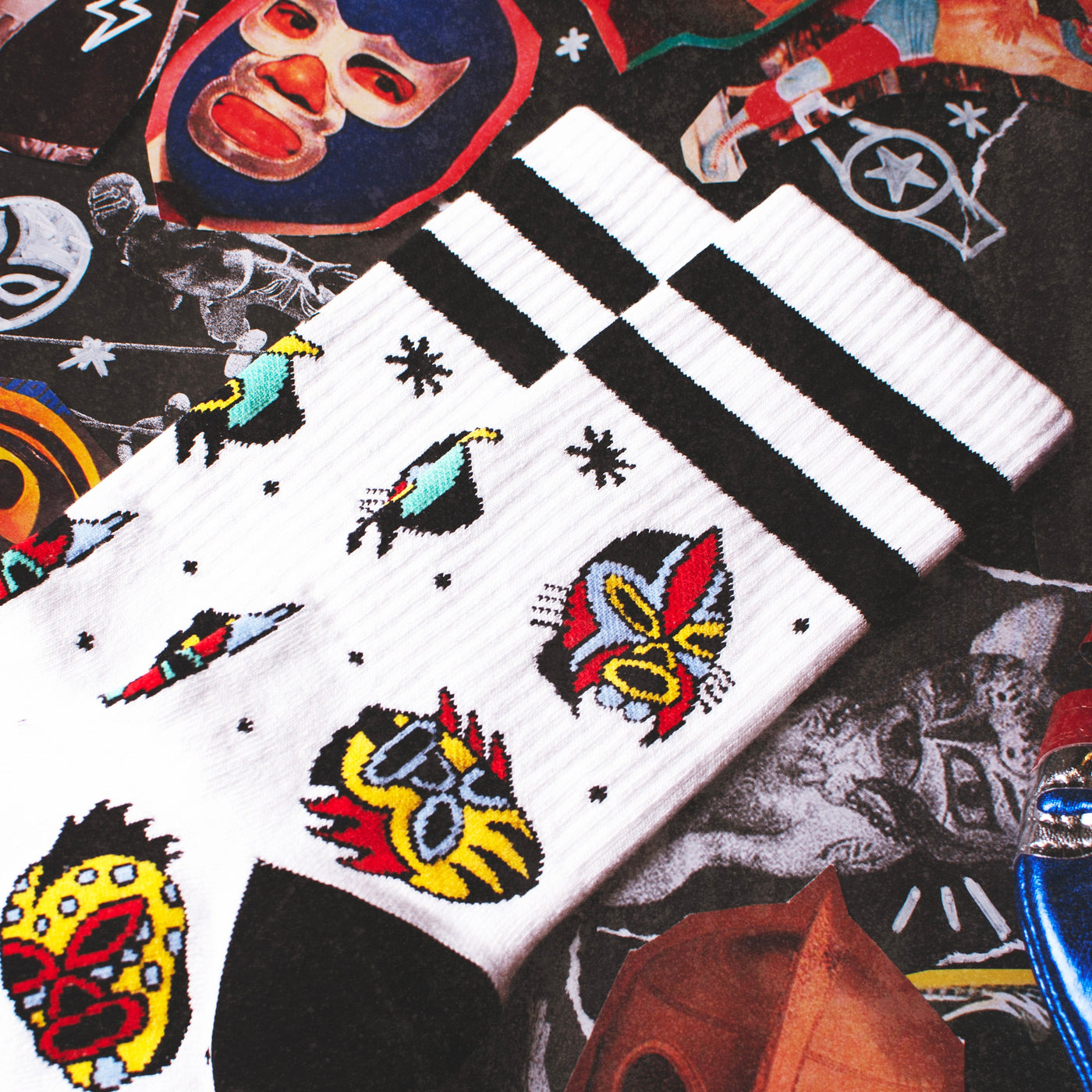 El Luchador - Mid High - AmericanSocks
