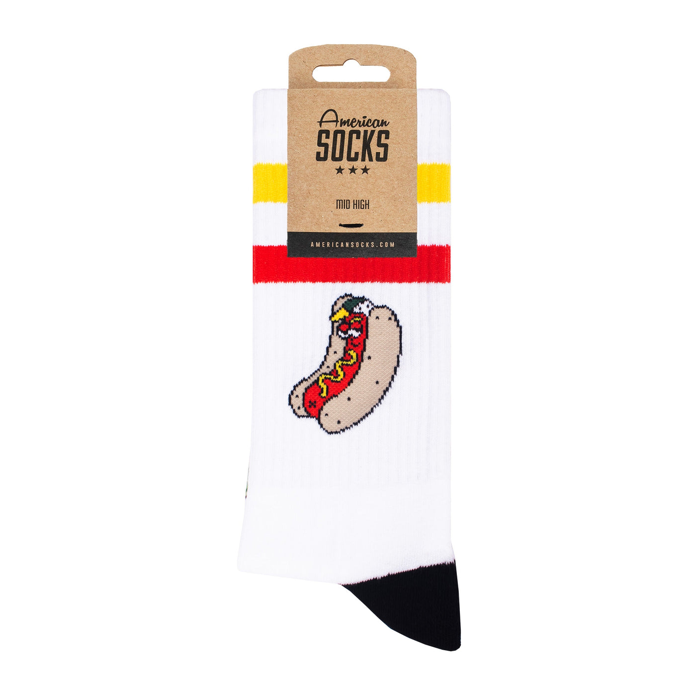 Hot "Hot Dog" - Mid High - AmericanSocks