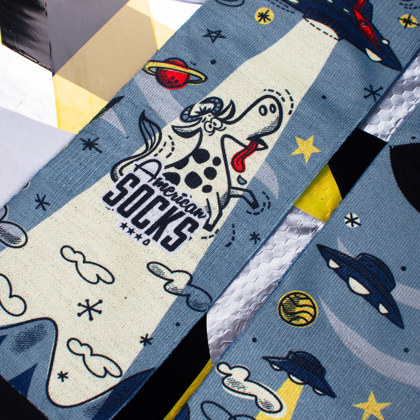 Alien Snatch - Mid High - AmericanSocks