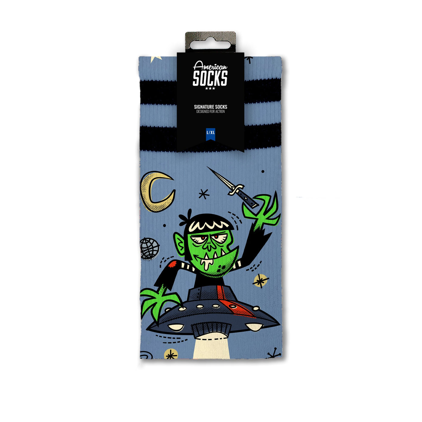 Alien Snatch - Mid High - AmericanSocks