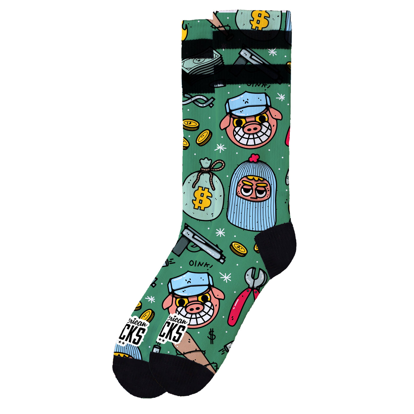 Heist Havoc - Mid High - AmericanSocks