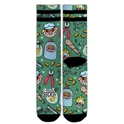Heist Havoc - Mid High - AmericanSocks