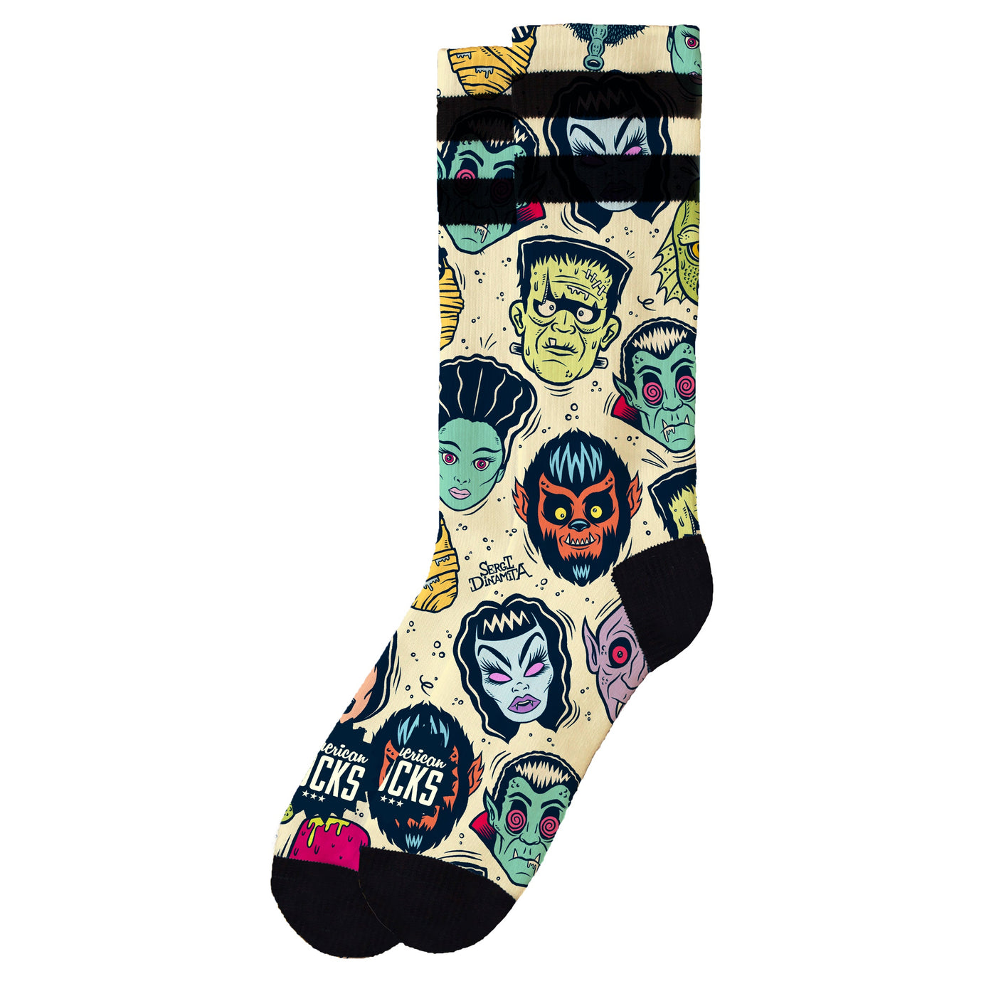 Villains - Mid High - AmericanSocks