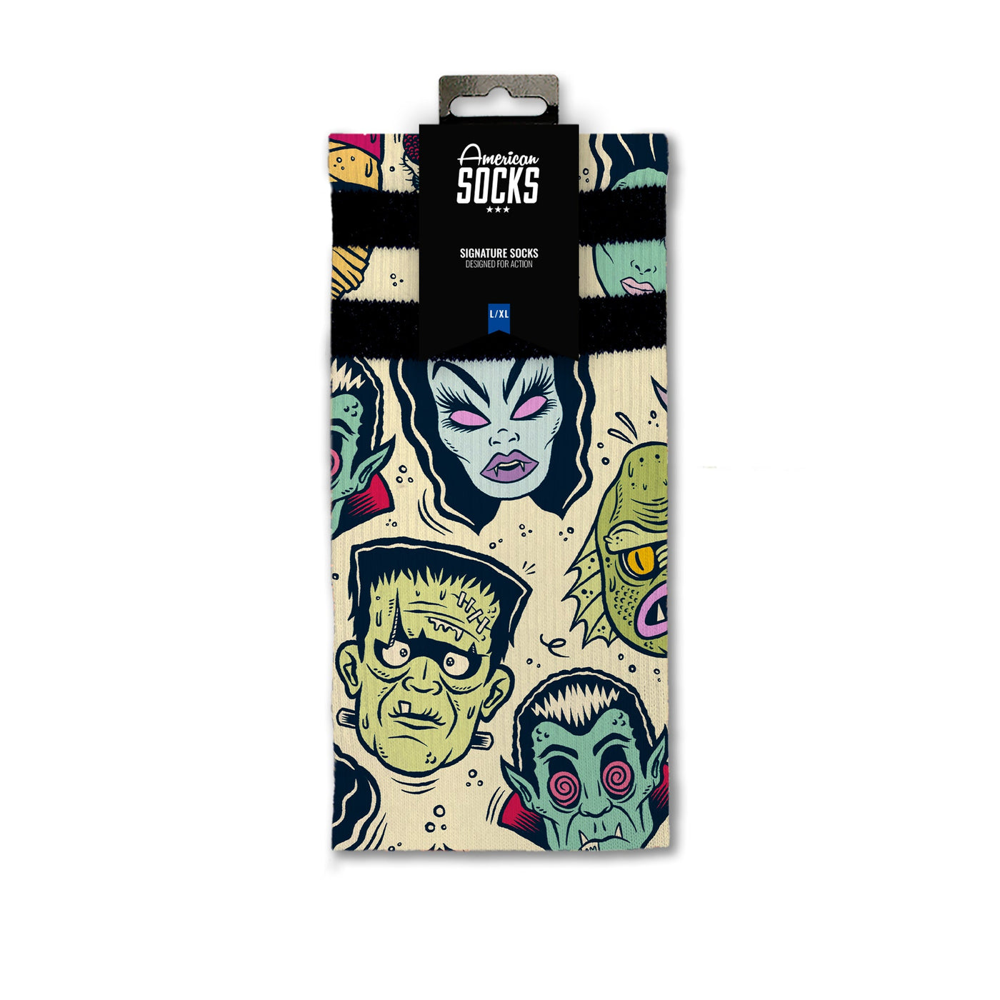 Villains - Mid High - AmericanSocks