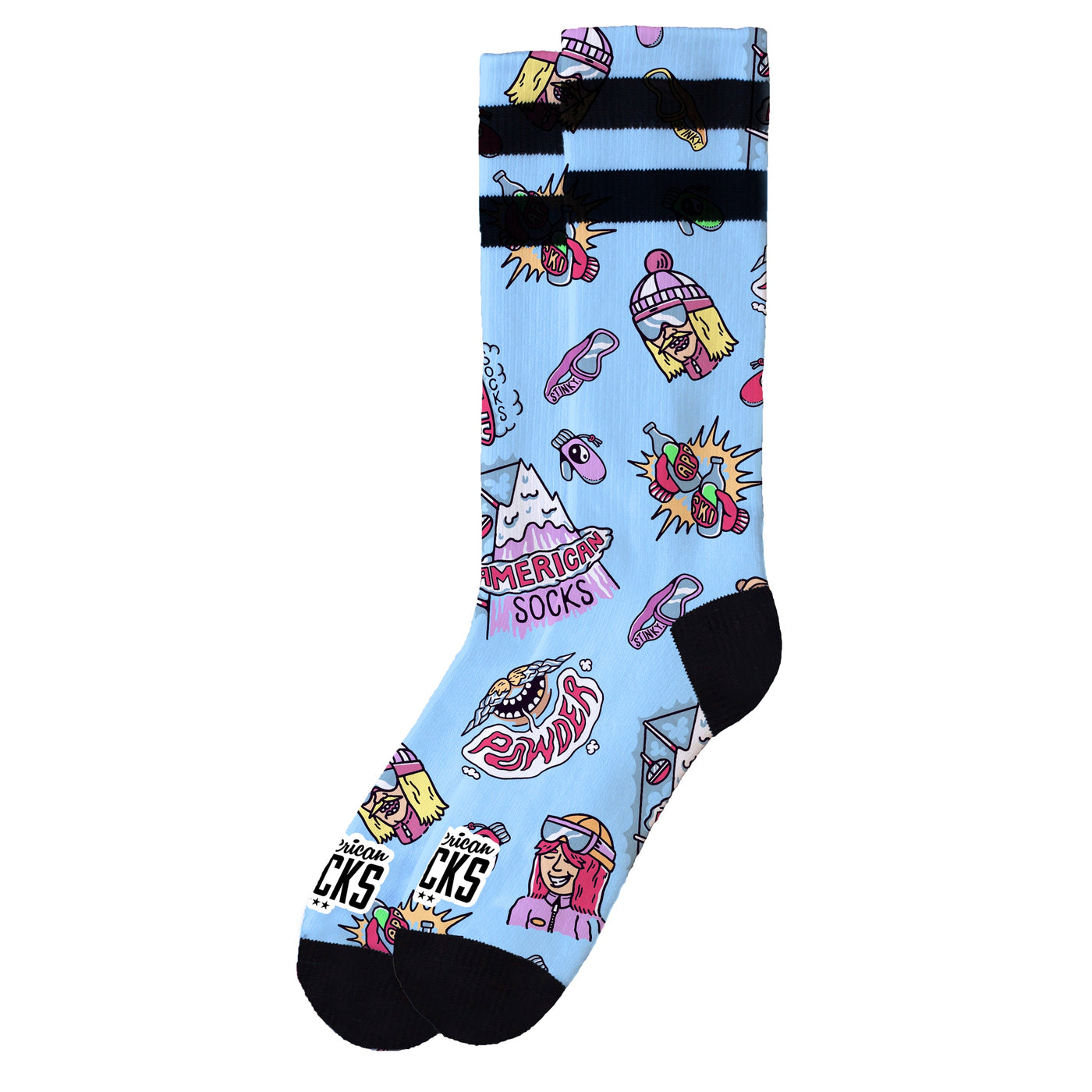 Slope Dope - Mid High - AmericanSocks