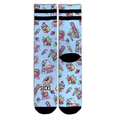 Slope Dope - Mid High - AmericanSocks