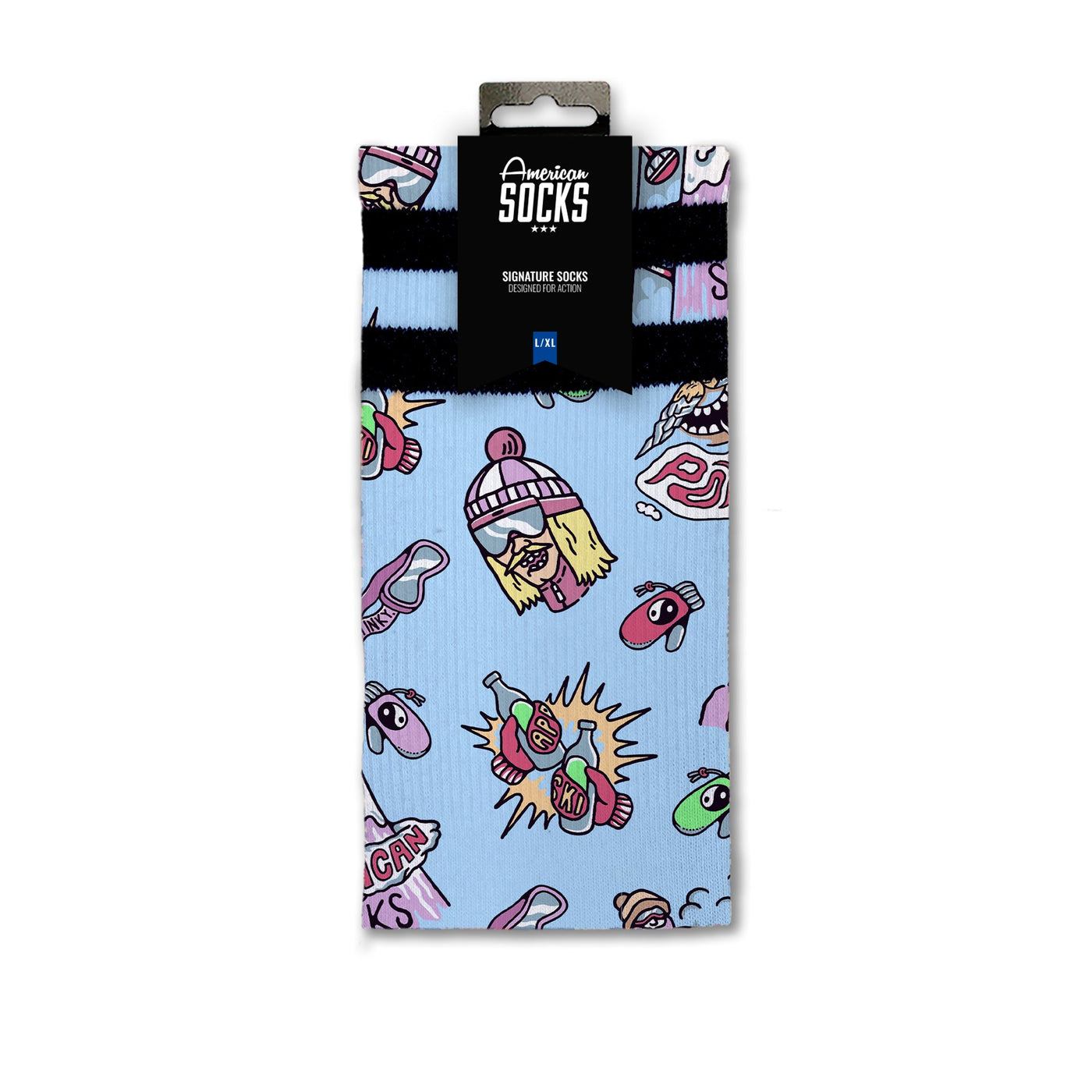 Slope Dope - Mid High - AmericanSocks