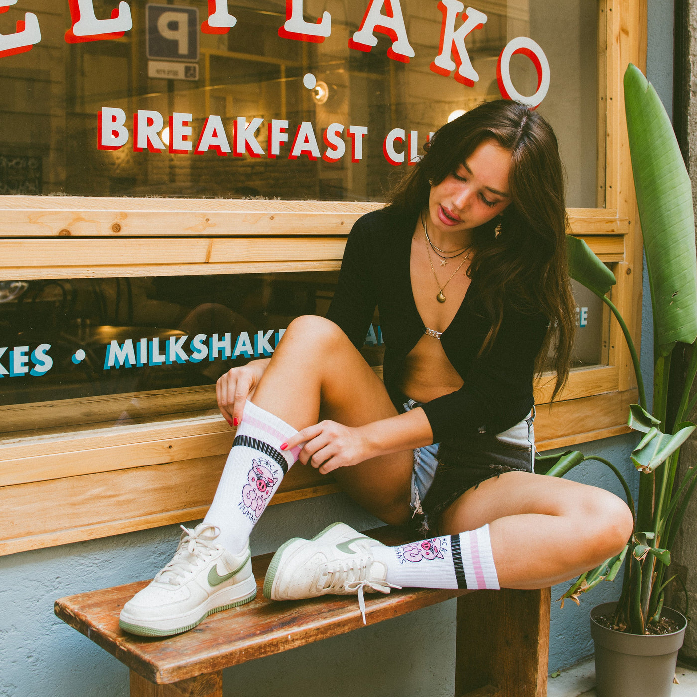 F*ck Humans - Mid High - AmericanSocks
