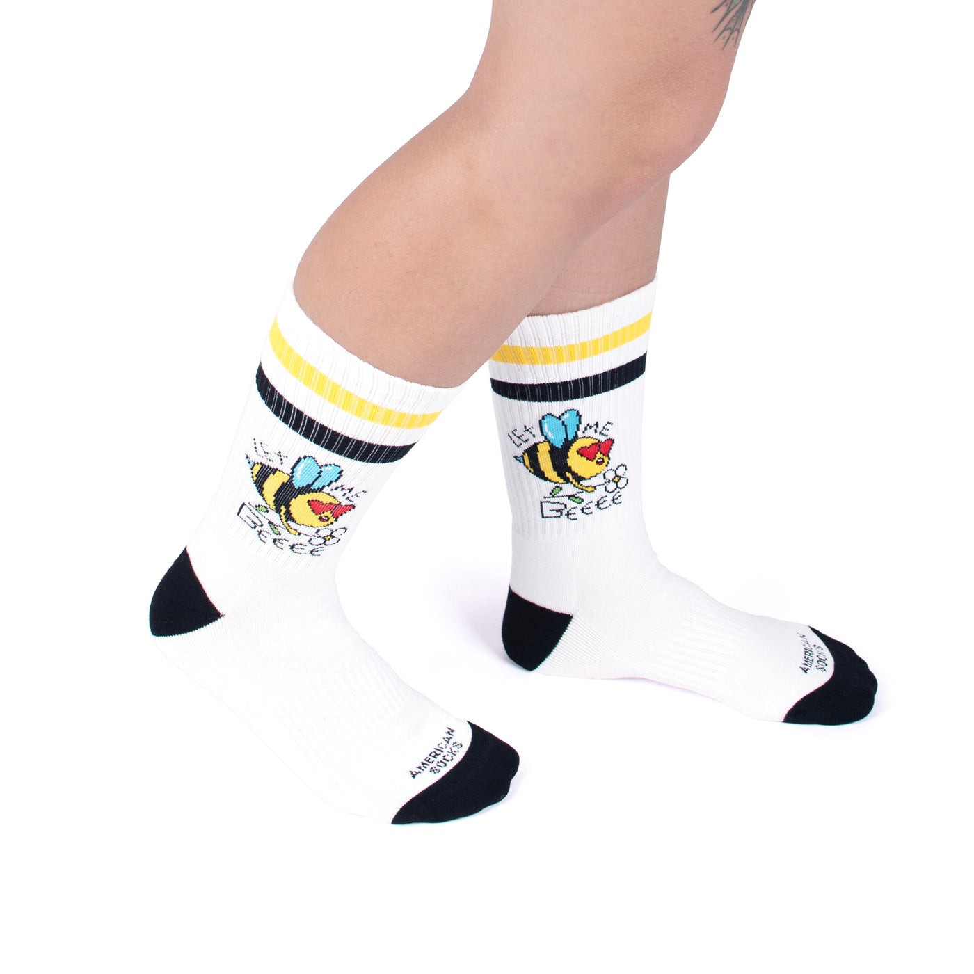 Let me Bee - Mid High - AmericanSocks