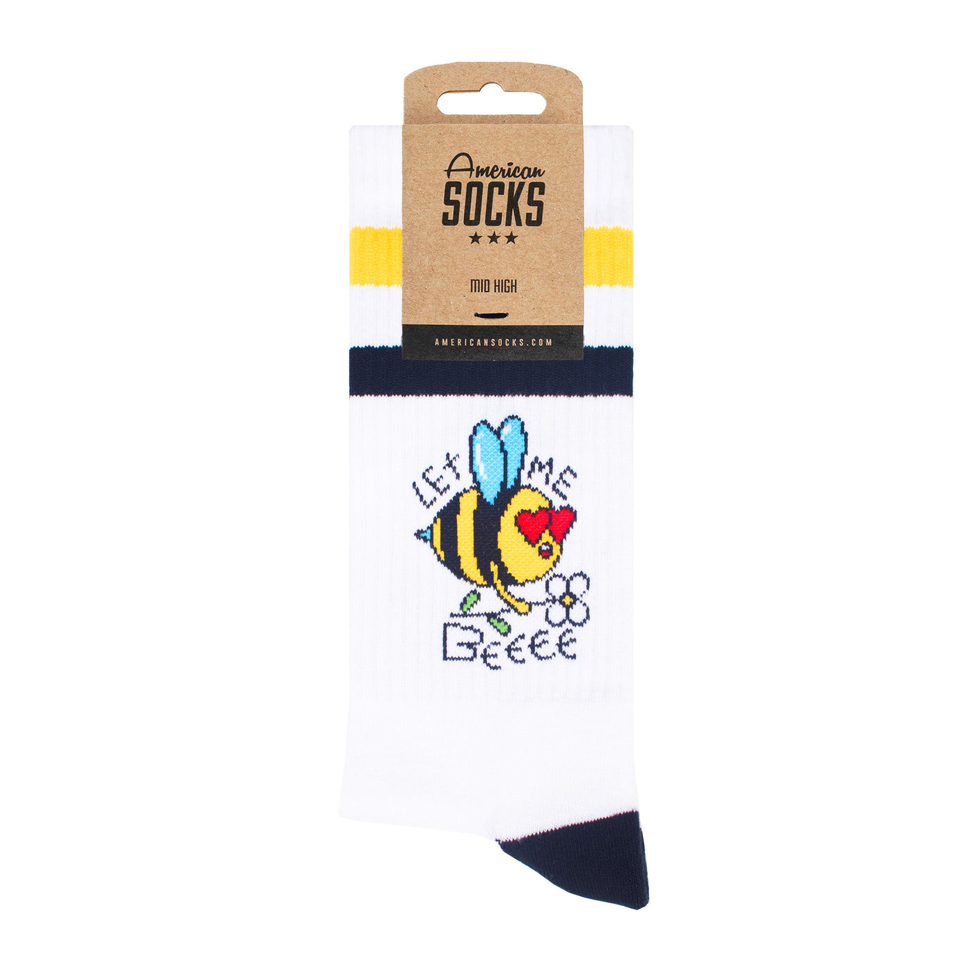 Let me Bee - Mid High - AmericanSocks