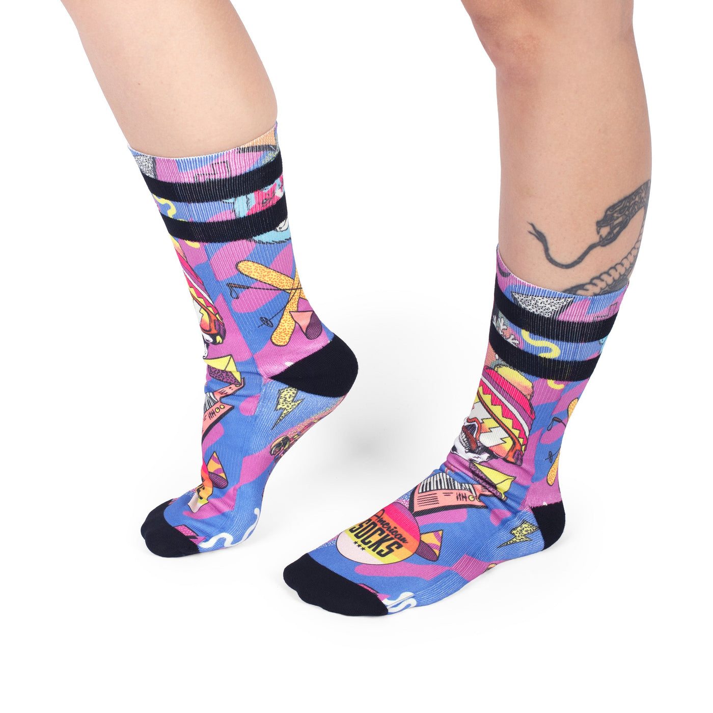 Retro Blizzard - Mid High - AmericanSocks
