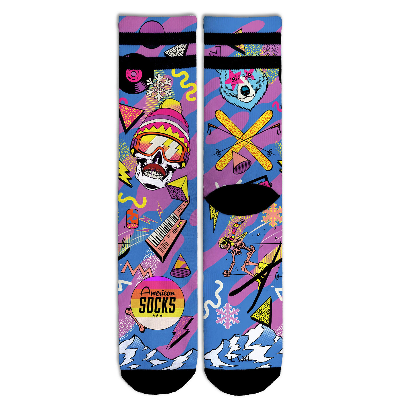 Retro Blizzard - Mid High - AmericanSocks