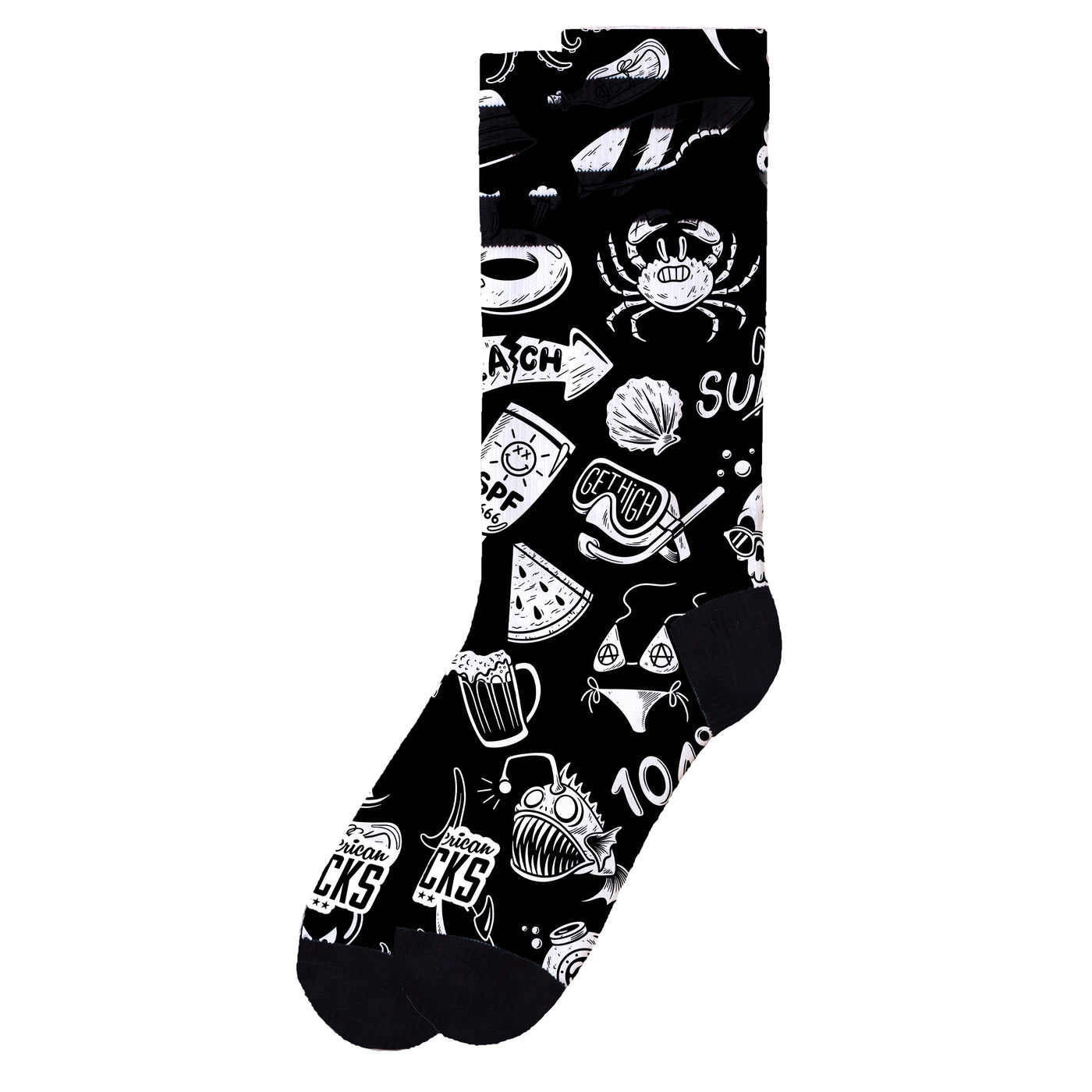 Hella Hot - Mid High - AmericanSocks