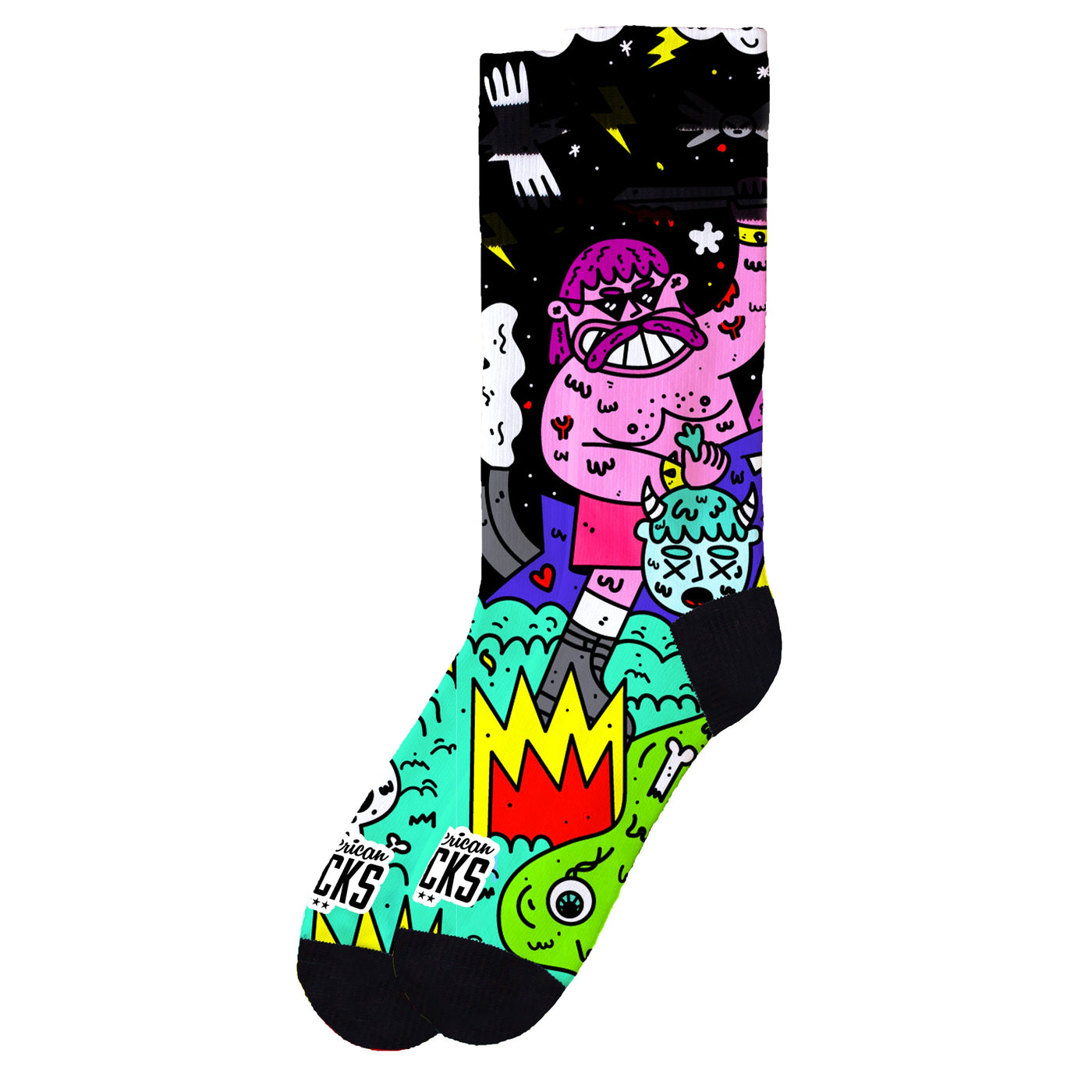 Barbarian - Mid High - AmericanSocks