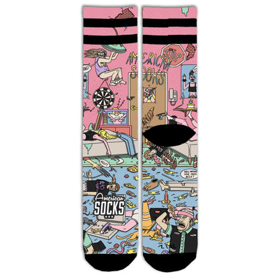 American Pie - Mid High - AmericanSocks