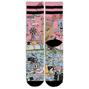 Calcetines Mid High American Pie de American Socks