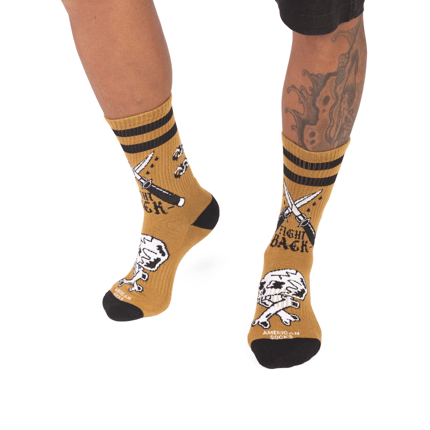 Fight Back - Mid High - AmericanSocks