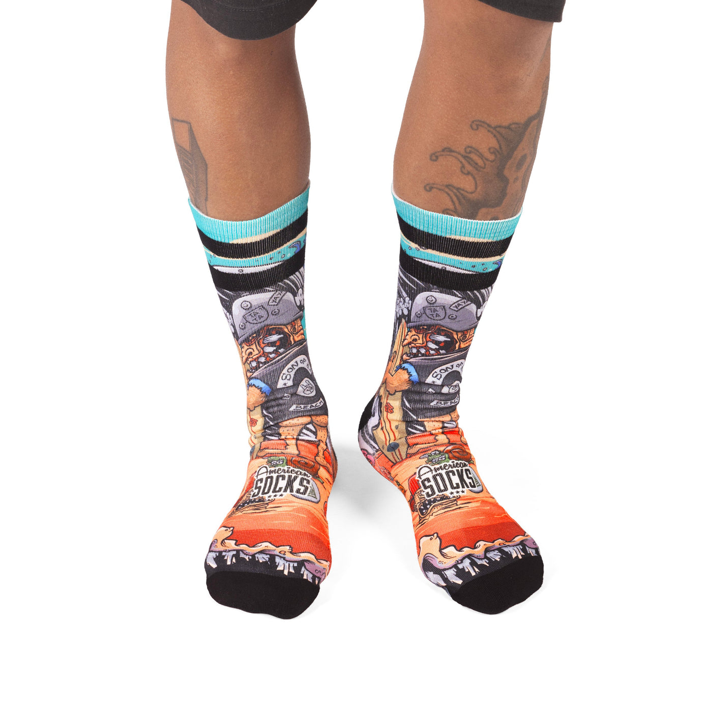 Son of a beach - Mid High - AmericanSocks
