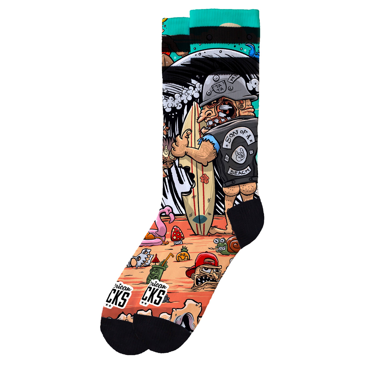 Son of a beach - Mid High - AmericanSocks