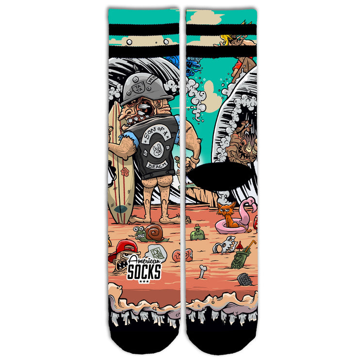 Son of a beach - Mid High - AmericanSocks