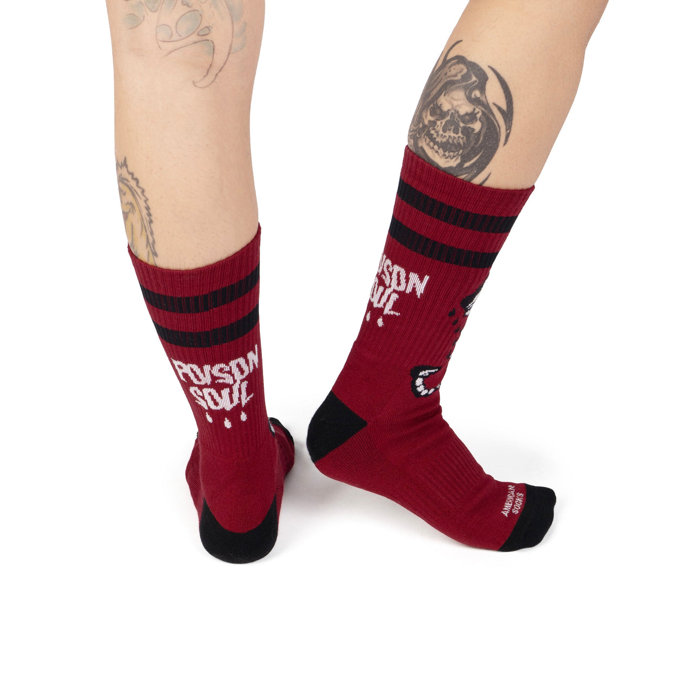 Poison Soul - Mid High - AmericanSocks