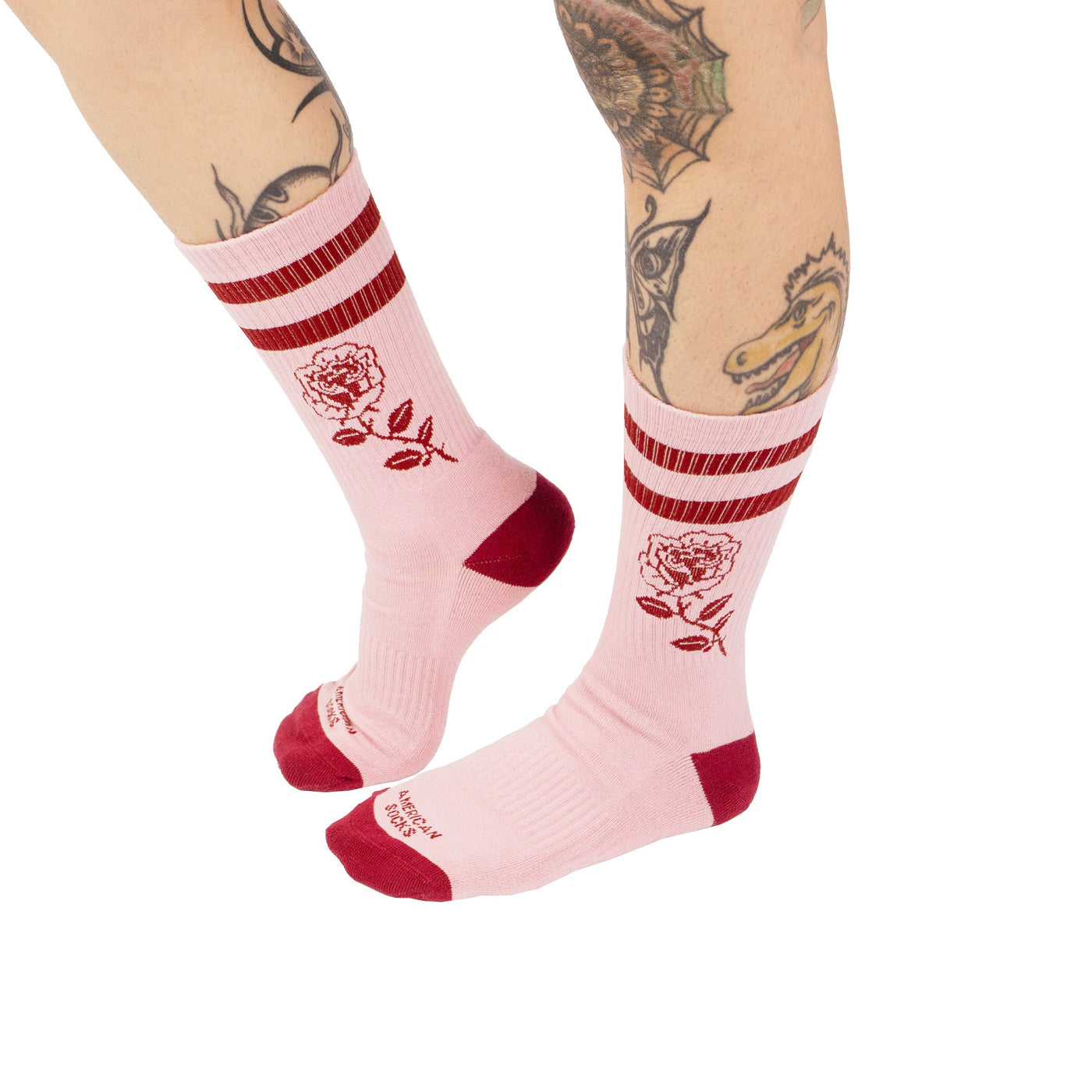Rose - Mid High - AmericanSocks